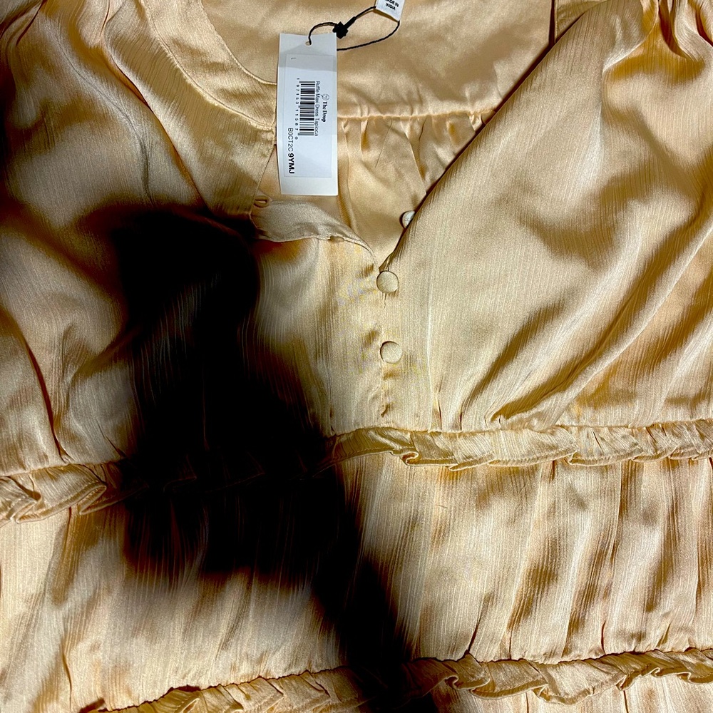 Withloveleena New with tags Amazon the drop tiered ruffle maxi dress